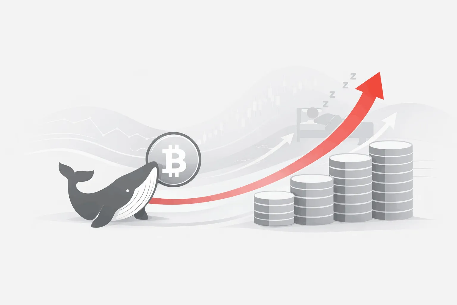 Whale accumulation signals in crypto markets